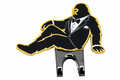 The Gentleman - Tuxedo Bigfoot Hat Clip
