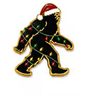 SantaSquatch - Christmas Bigfoot Magnet Pin